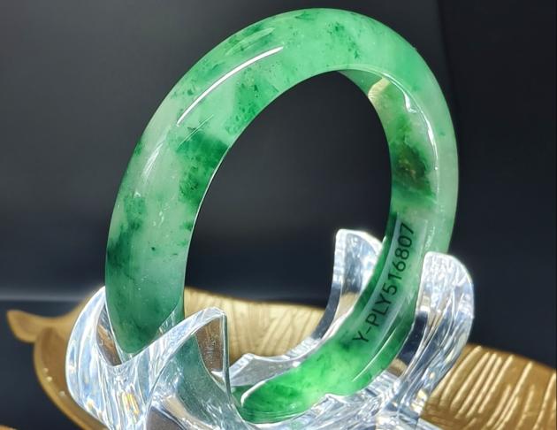 【非洲翠】手鐲 飄花 