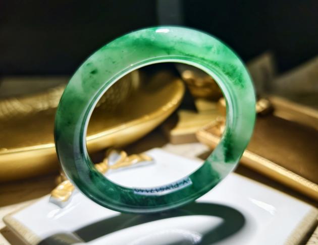 【非洲翠】手鐲 飄花