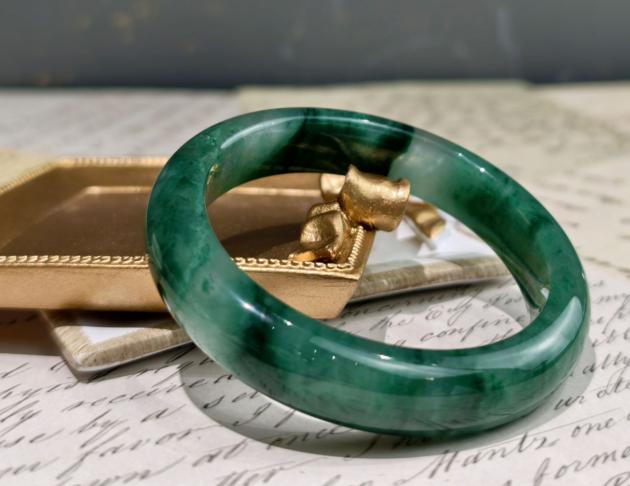 【非洲翠】手鐲 飄花 