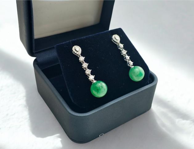 【流翠雅鑽】925銀 耳環