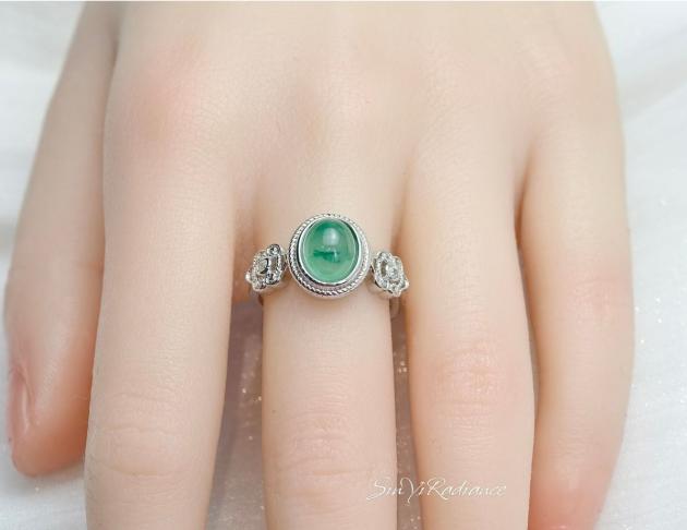 【翠圓雅韻】925銀 戒指