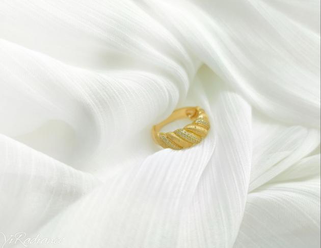 【絢金繾綣】925銀 戒指