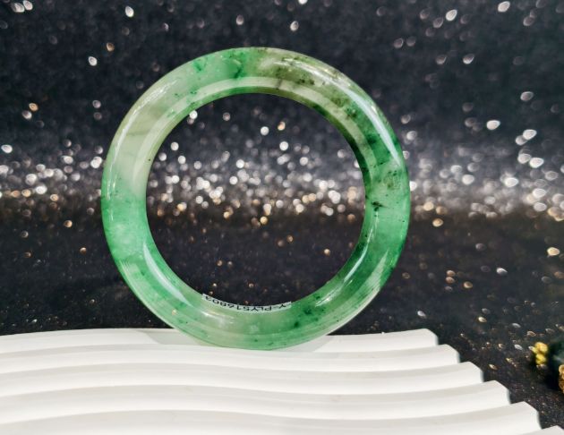 【非洲翠】手鐲 飄花 