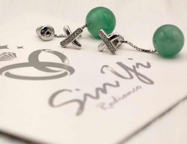 【翠光線條】925銀 耳環