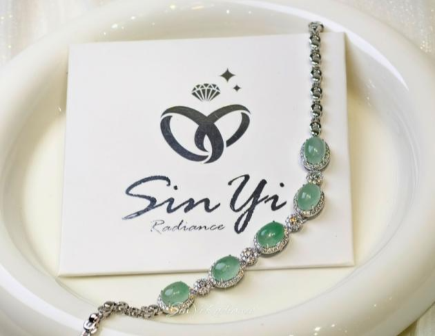 【翠韻相連】925銀 手鍊