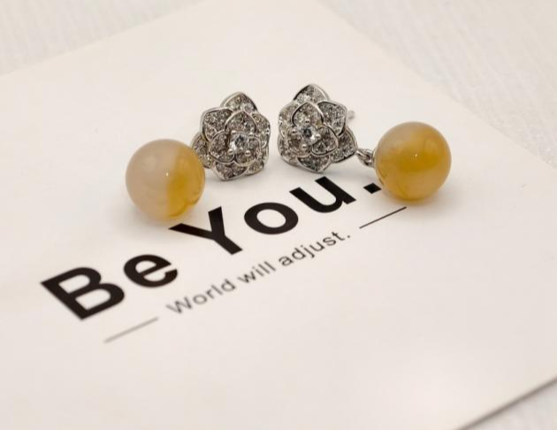 【瑰麗盛宴】925銀 耳環