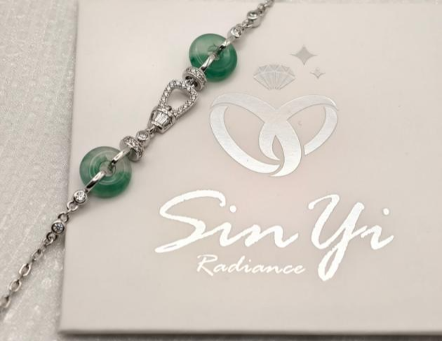 【連綿翠影】925銀 手鍊