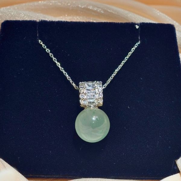 【清映玉珠】925銀 項鍊