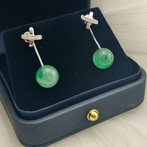 【翠光線條】925銀 耳環