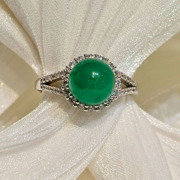 【翠映星輝】925銀 戒指