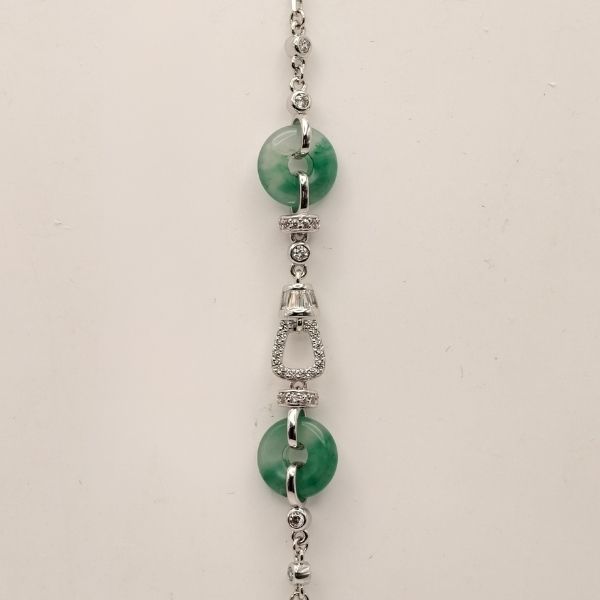 【連綿翠影】925銀 手鍊