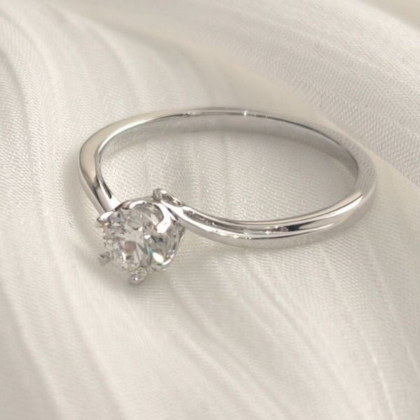 【星心旋語】PT950培育鑽石 戒指