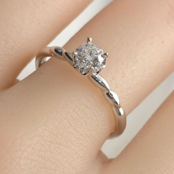 【織光純粹】PT950培育鑽石 戒指