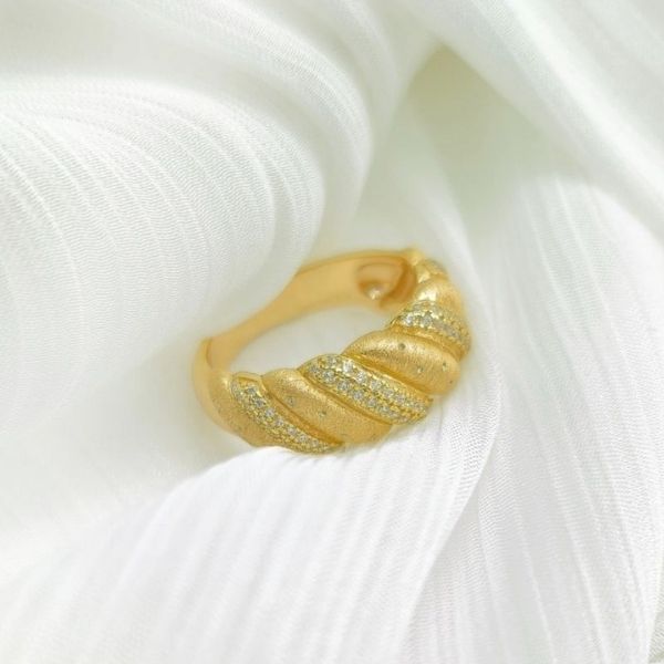 【絢金繾綣】925銀 戒指