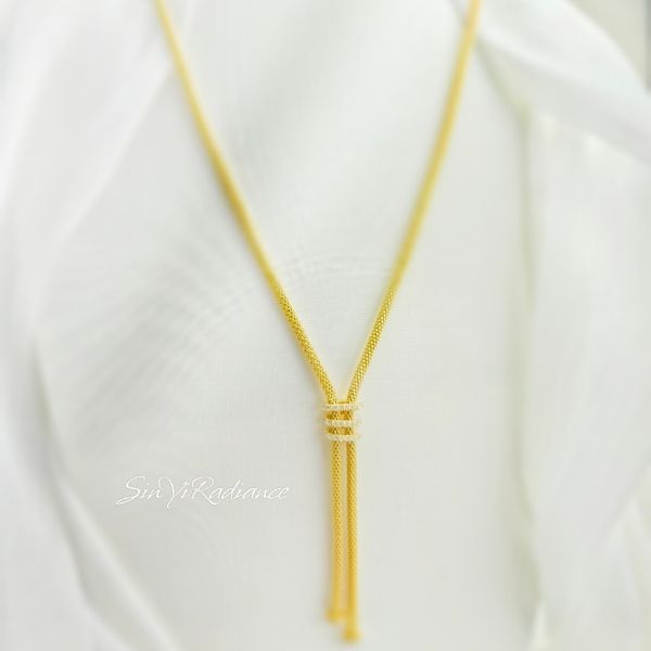 【曳光序曲】925銀 毛衣鍊