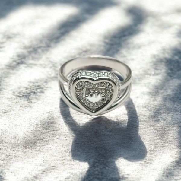 【心鑽之戀】925銀 戒指