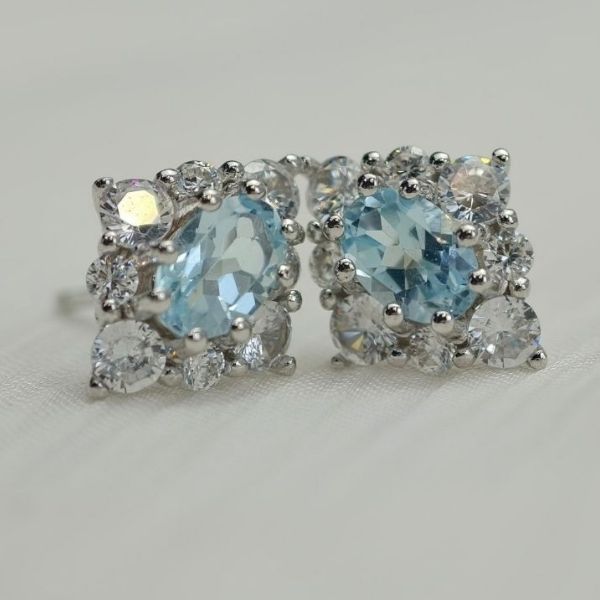 【星耀方鑽】925銀 耳環