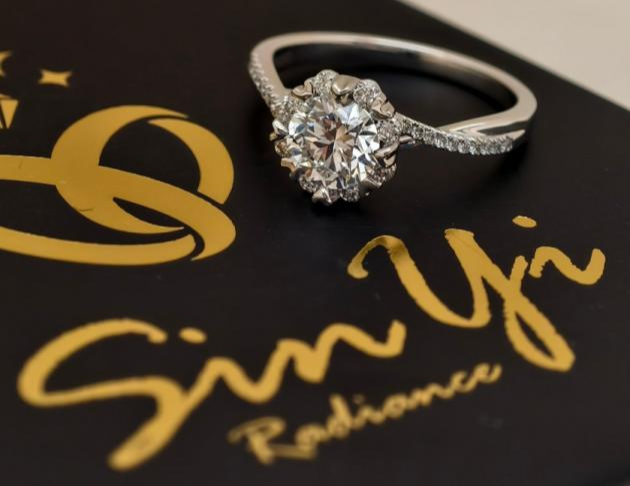 【永恆花環】PT950培育鑽石 戒指