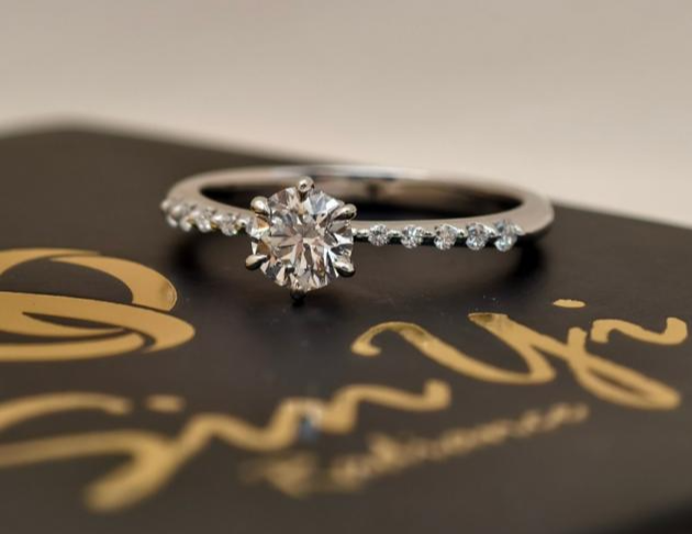 【星光序曲】PT950培育鑽石 戒指