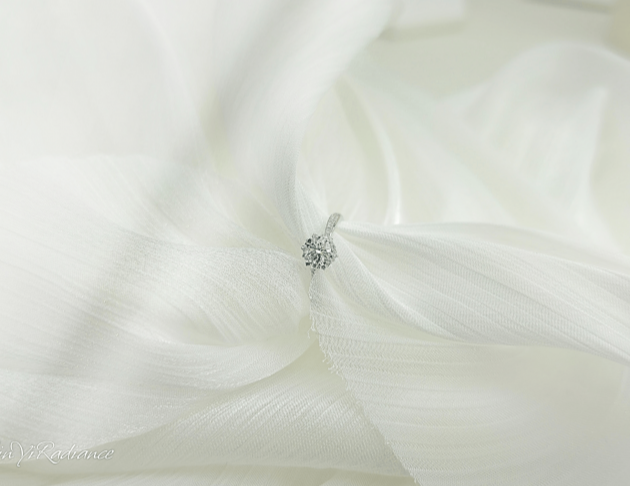 【晨曦之光】PT950培育鑽石 戒指