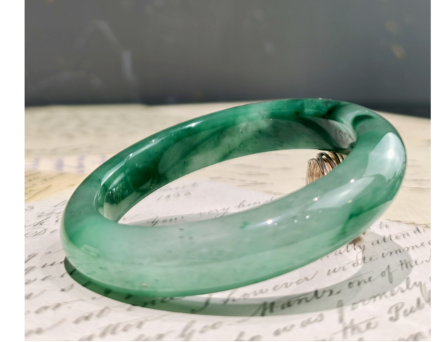 【非洲翠】手鐲 飄花