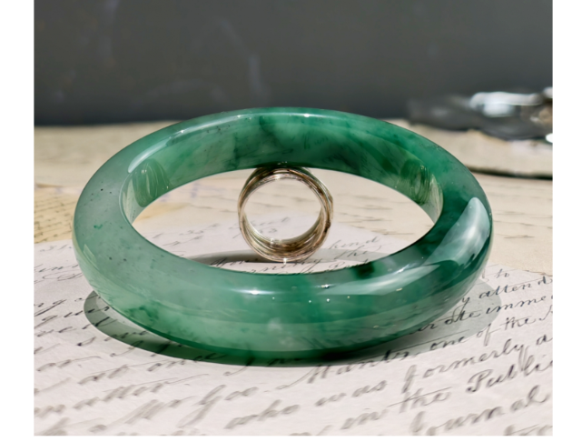 【非洲翠】手鐲 飄花