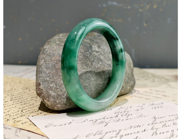 【非洲翠】手鐲 飄花