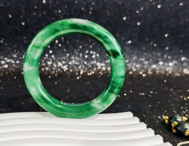 【非洲翠】手鐲 飄花 