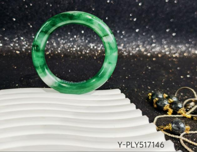 【非洲翠】手鐲 飄花 